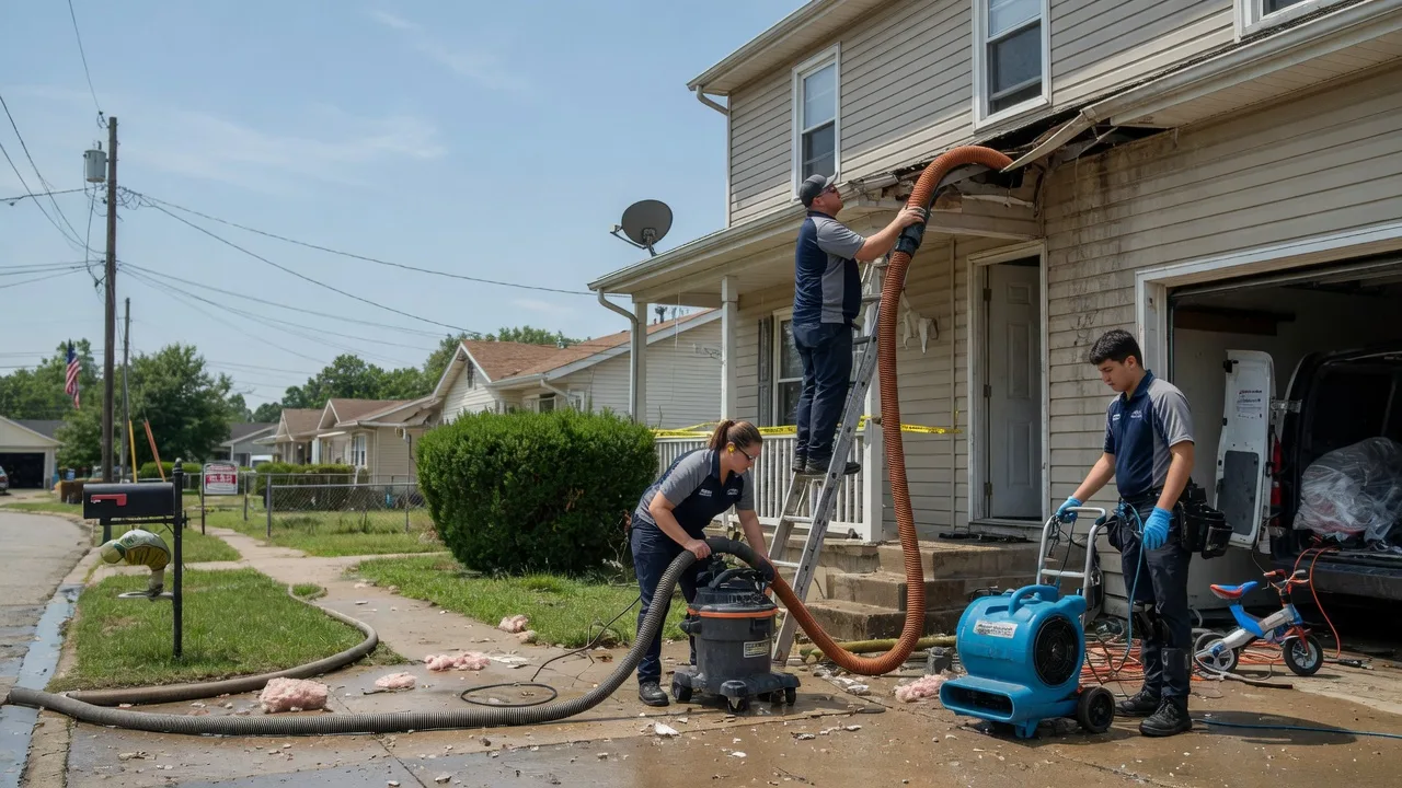Water Damage Restoration in French Village, MO near me
